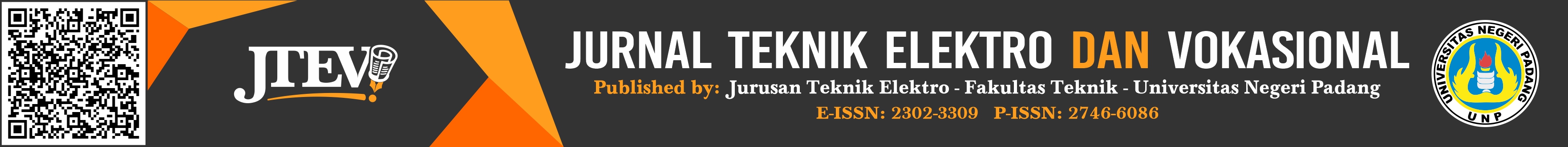 JTEV | JURNAL TEKNIK ELEKTRO DAN VOKASIONAL